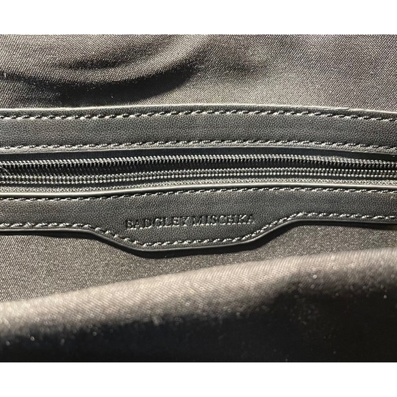Badgley Mischka Black Leather Purse - Picture 4 of 5